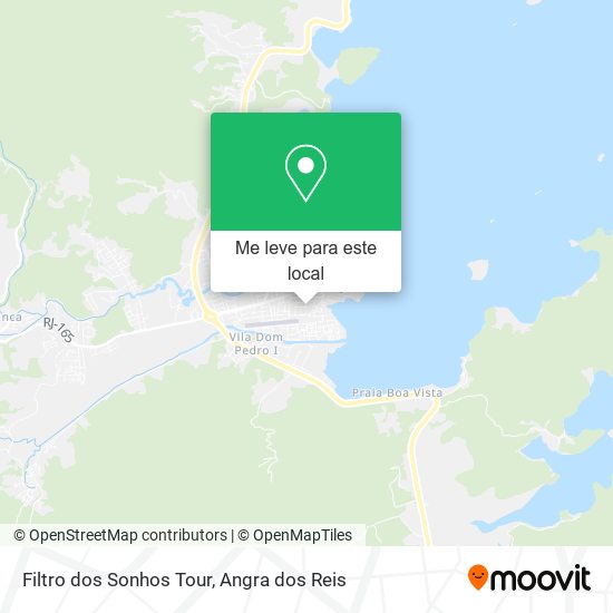 Filtro dos Sonhos Tour mapa