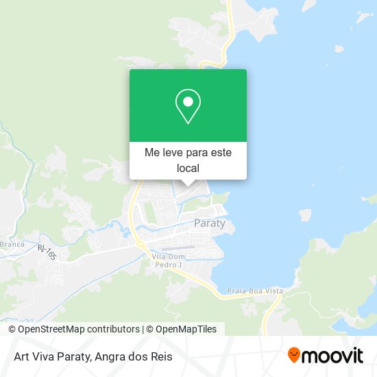 Art Viva Paraty mapa