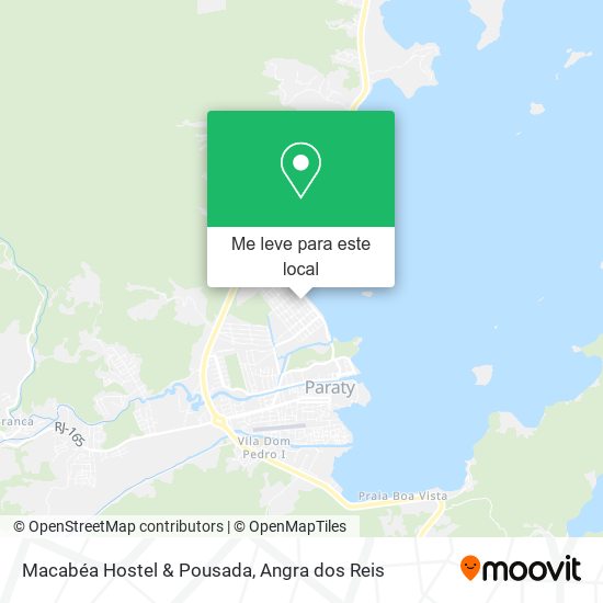 Macabéa Hostel & Pousada mapa