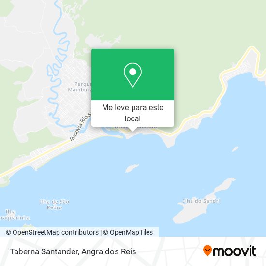 Taberna Santander mapa