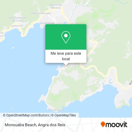 Monsuaba Beach mapa