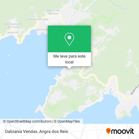 Dalizania Vendas mapa