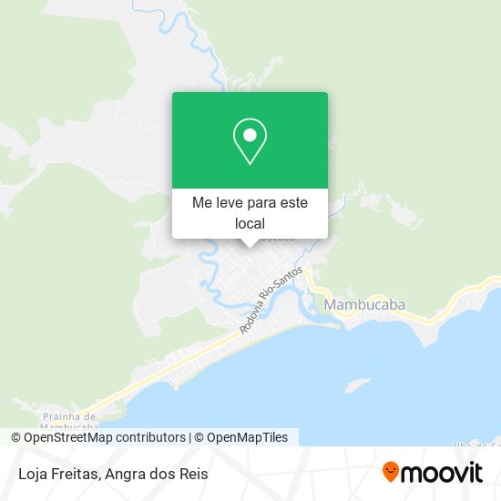 Loja Freitas mapa