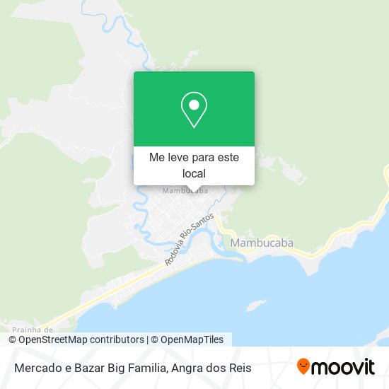 Mercado e Bazar Big Familia mapa