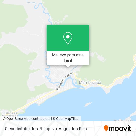 Cleandistribuidora/Limpeza mapa
