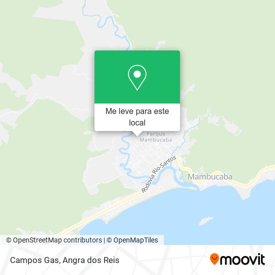 Campos Gas mapa