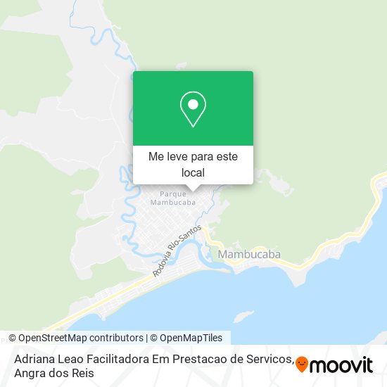 Adriana Leao Facilitadora Em Prestacao de Servicos mapa