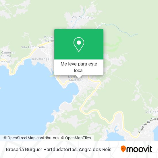 Brasaria Burguer Partdudatortas mapa