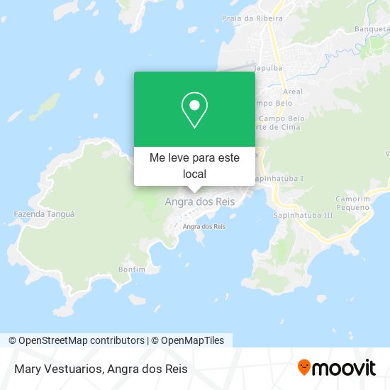 Mary Vestuarios mapa