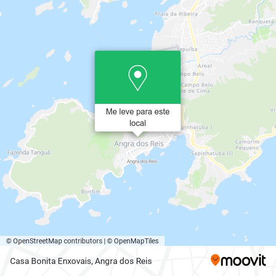 Casa Bonita Enxovais mapa