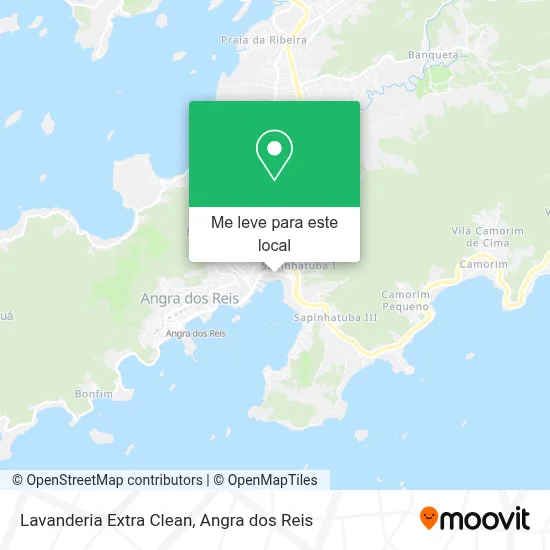 Lavanderia Extra Clean mapa