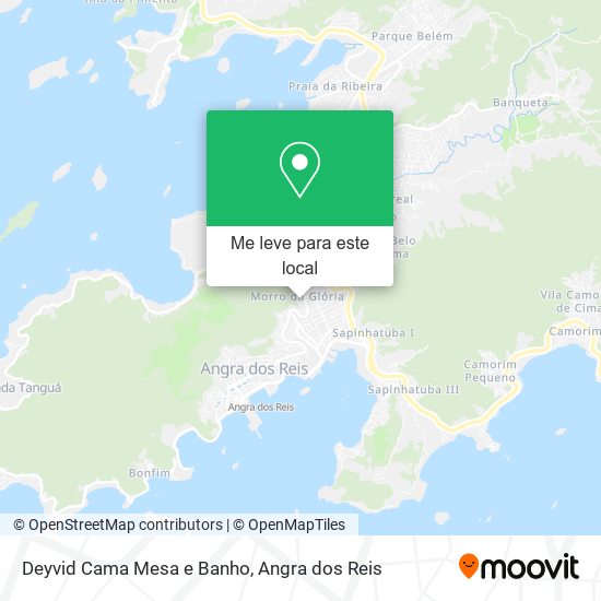 Deyvid Cama Mesa e Banho mapa