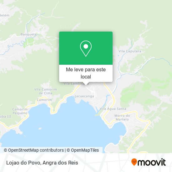 Lojao do Povo mapa