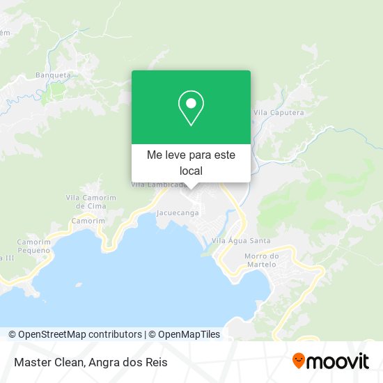 Master Clean mapa