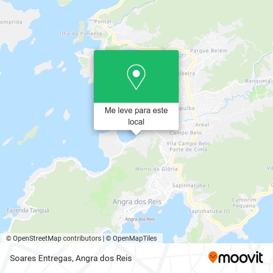 Soares Entregas mapa