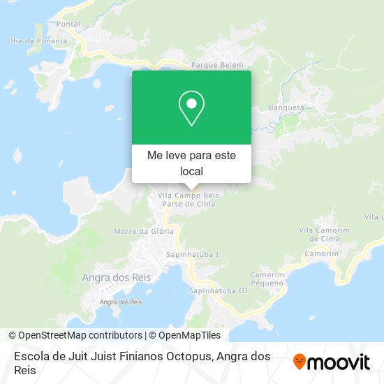 Escola de Juit Juist Finianos Octopus mapa