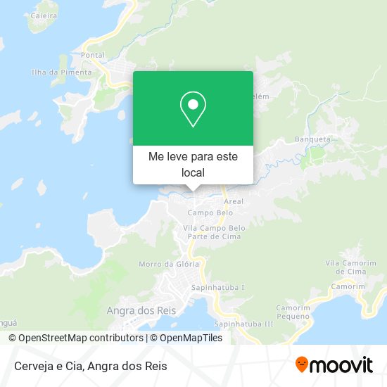 Cerveja e Cia mapa