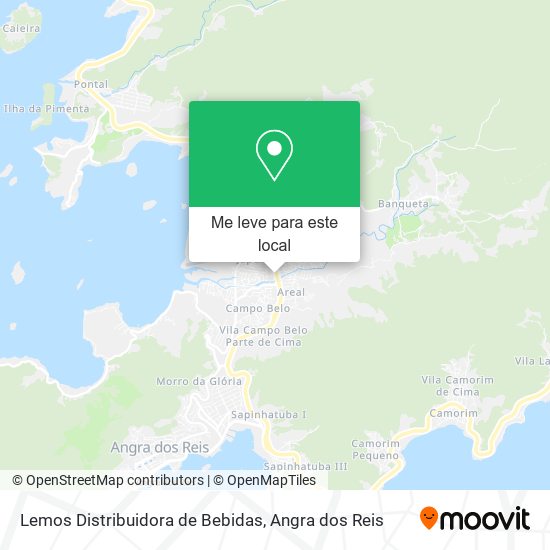 Lemos Distribuidora de Bebidas mapa