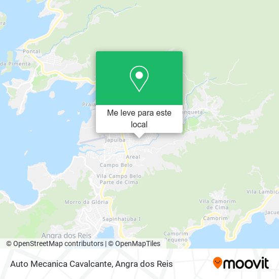 Auto Mecanica Cavalcante mapa