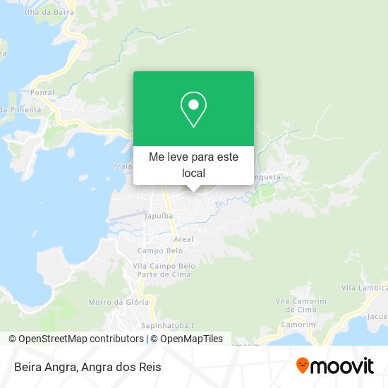 Beira Angra mapa