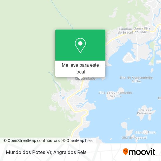 Mundo dos Potes Vr mapa