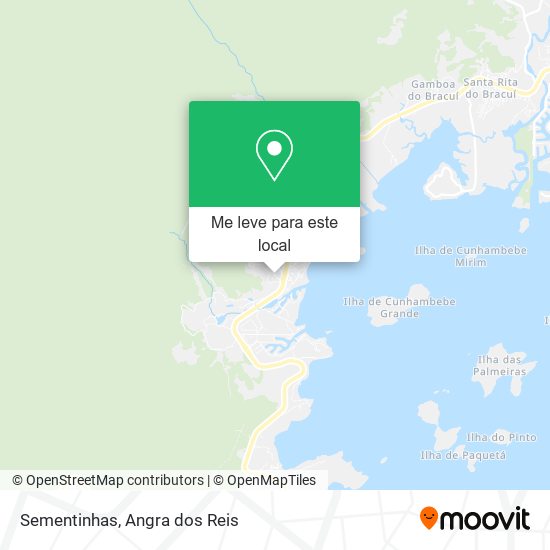 Sementinhas mapa