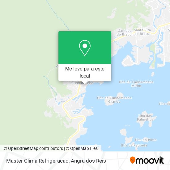 Master Clima Refrigeracao mapa