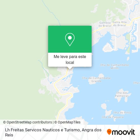 Lh Freitas Servicos Nauticos e Turismo mapa