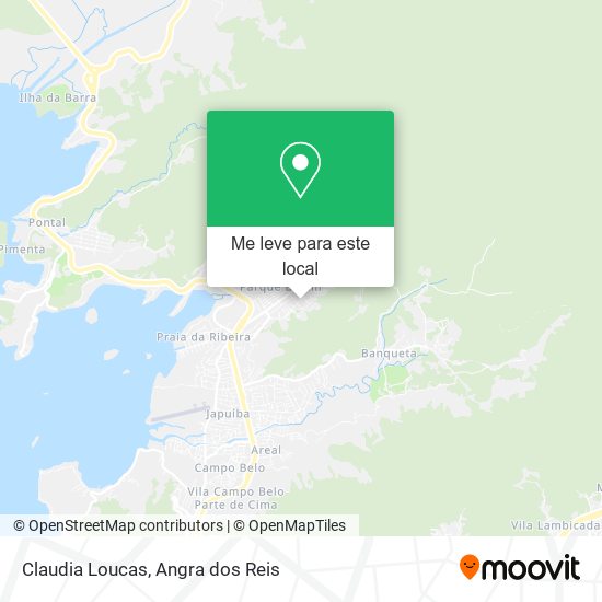 Claudia Loucas mapa