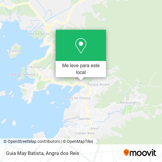 Guia May Batista mapa