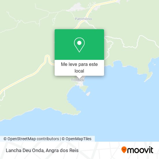 Lancha Deu Onda mapa