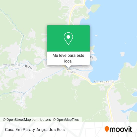 Casa Em Paraty mapa