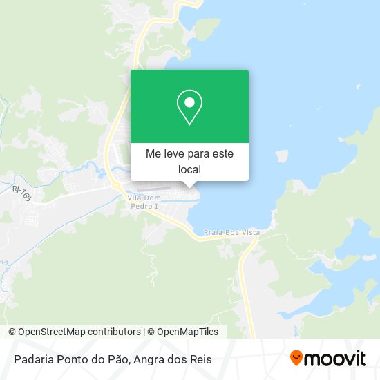 Padaria Ponto do Pão mapa