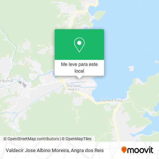 Valdecir Jose Albino Moreira mapa