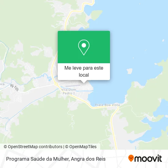 Programa Saúde da Mulher mapa
