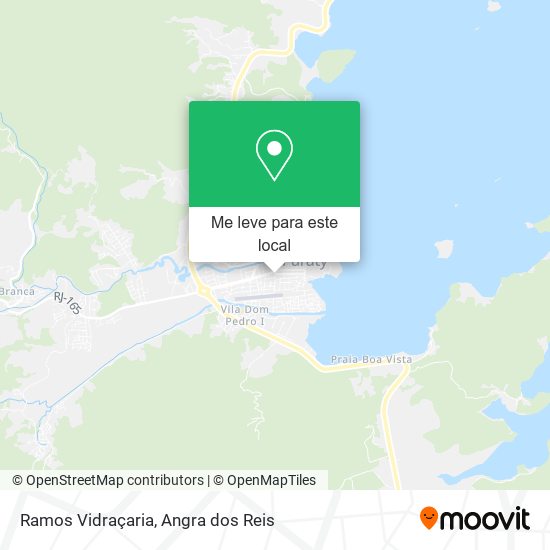 Ramos Vidraçaria mapa