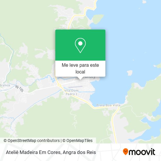 Ateliê Madeira Em Cores mapa