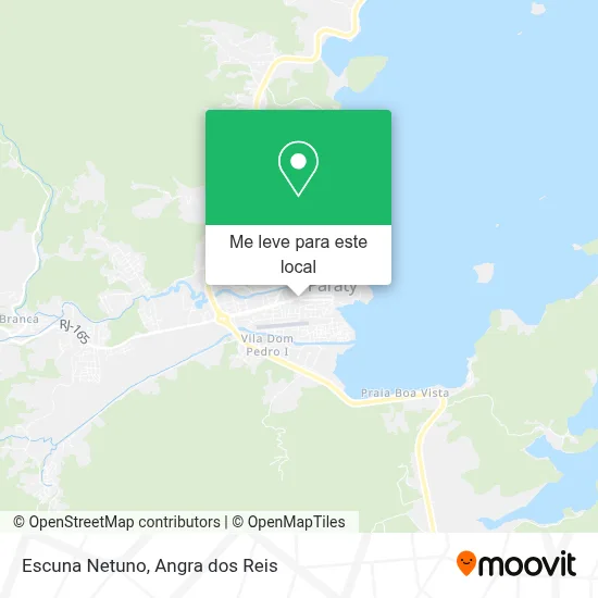 Escuna Netuno mapa
