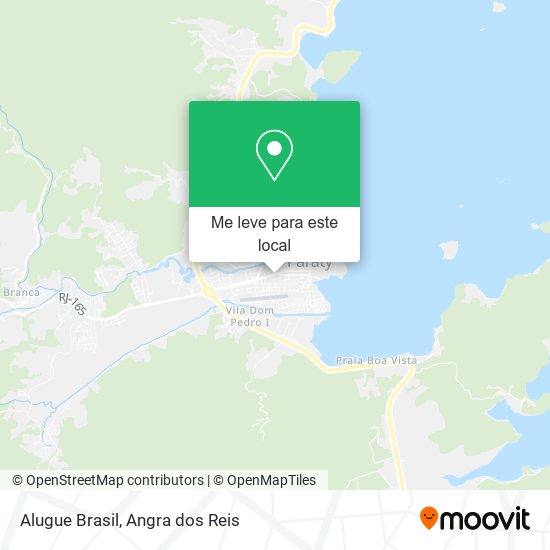 Alugue Brasil mapa