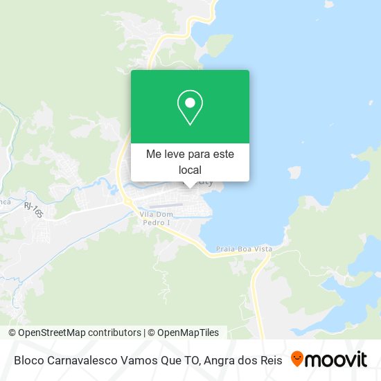 Bloco Carnavalesco Vamos Que TO mapa