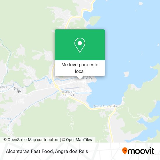 Alcantara's Fast Food mapa