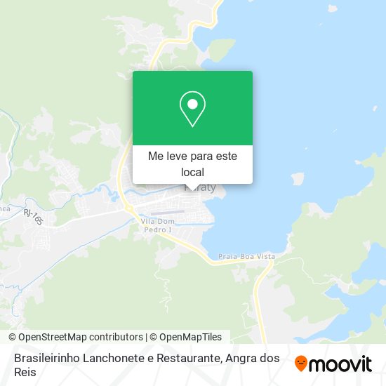 Brasileirinho Lanchonete e Restaurante mapa
