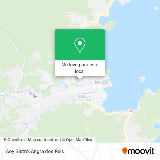 Aoy Bistrô mapa