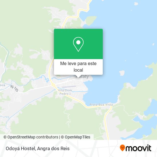 Odoyá Hostel mapa