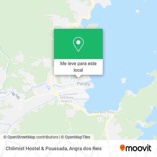 Chilimist Hostel & Poussada mapa