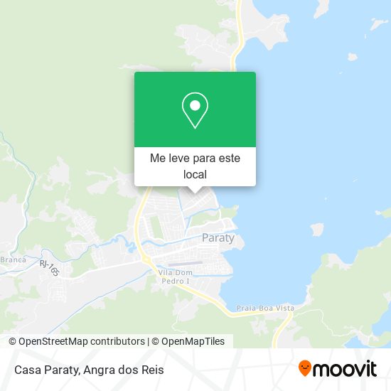 Casa Paraty mapa