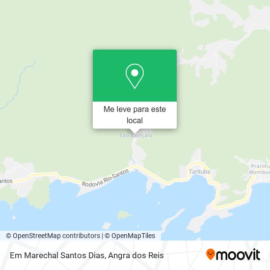 Em Marechal Santos Dias mapa