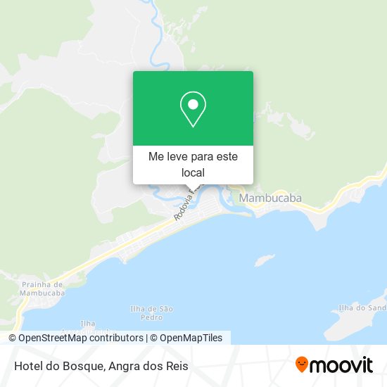 Hotel do Bosque mapa