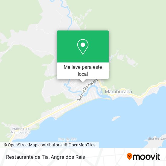 Restaurante da Tia mapa