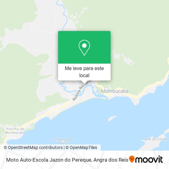 Moto Auto-Escola Jazon do Pereque mapa
